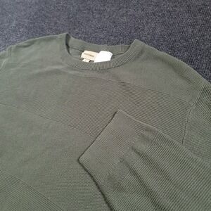 Adventuridge Men's Base Layer Top Green‎ Size L Thermal Knit Shirt